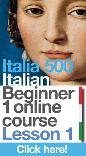 Italian lessons online - Italia 500 online Italian