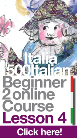 Learn Italian online - Italia 500 Italian online lessons
